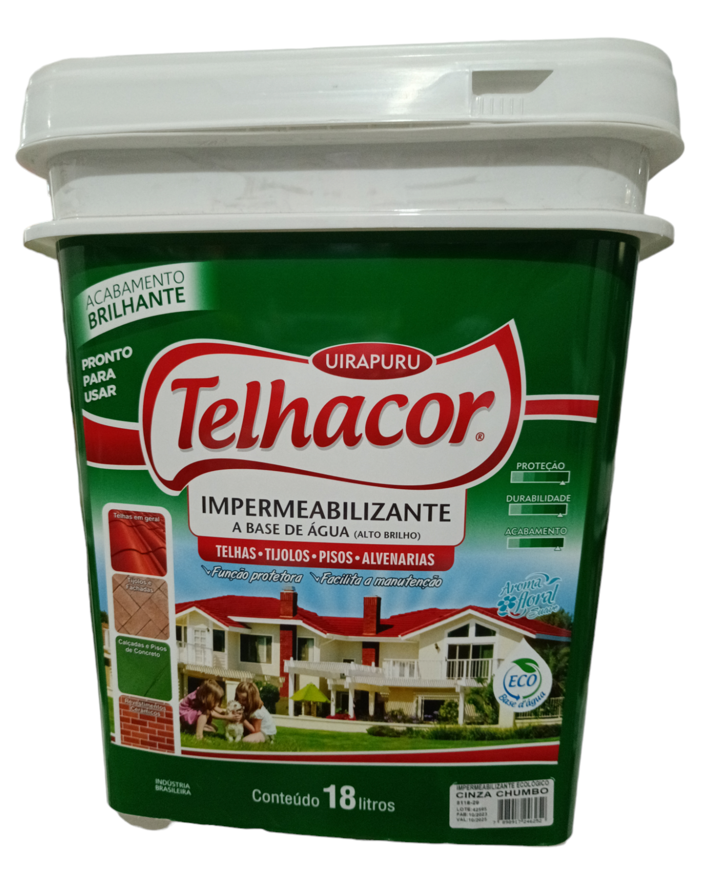 Resina telecor base de água cores