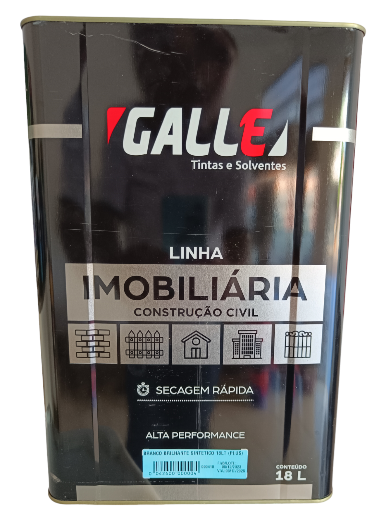 Esmalte sintético 18 litros branco